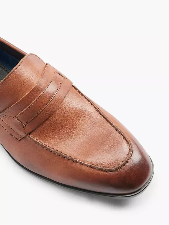 AM SHOE Leder Business Slipper