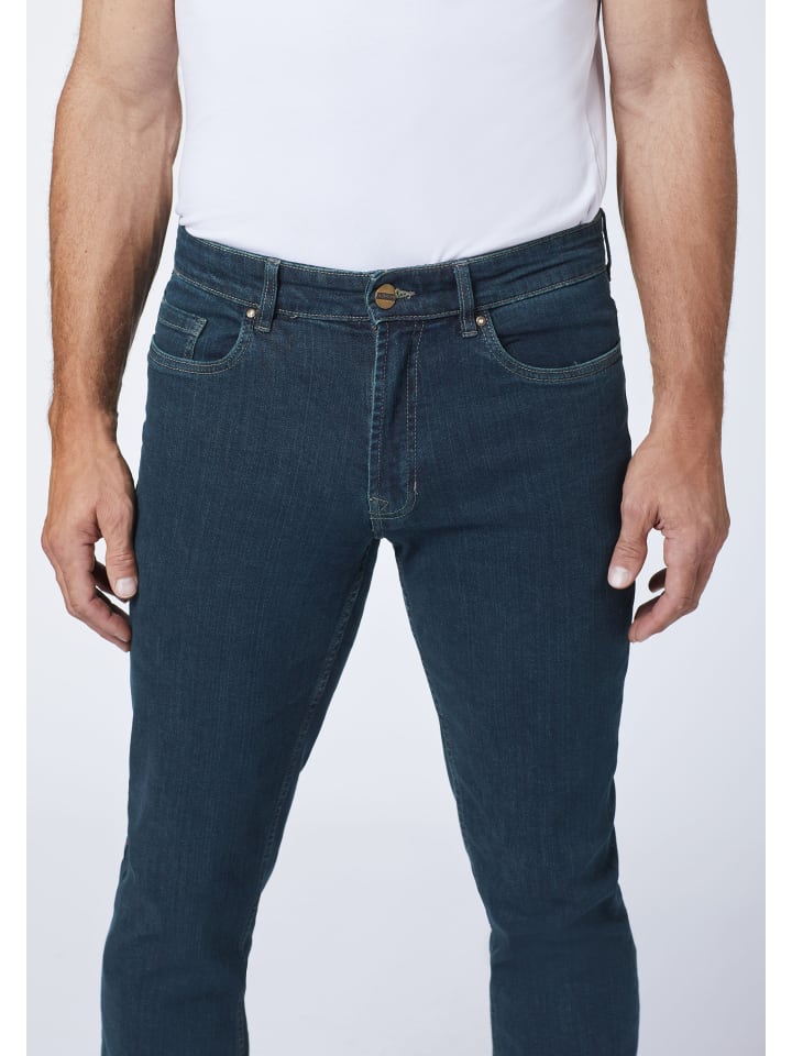 Oklahoma Jeans Jeans in Blau günstig kaufen