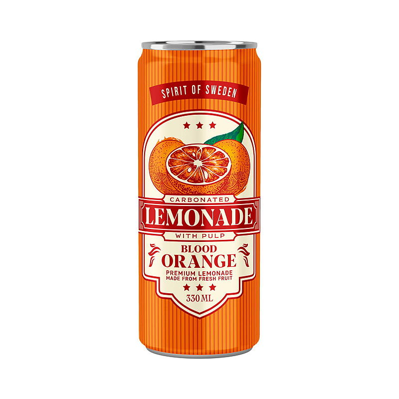 Herrljunga Lemonade 330 ml Orange Herrljunga