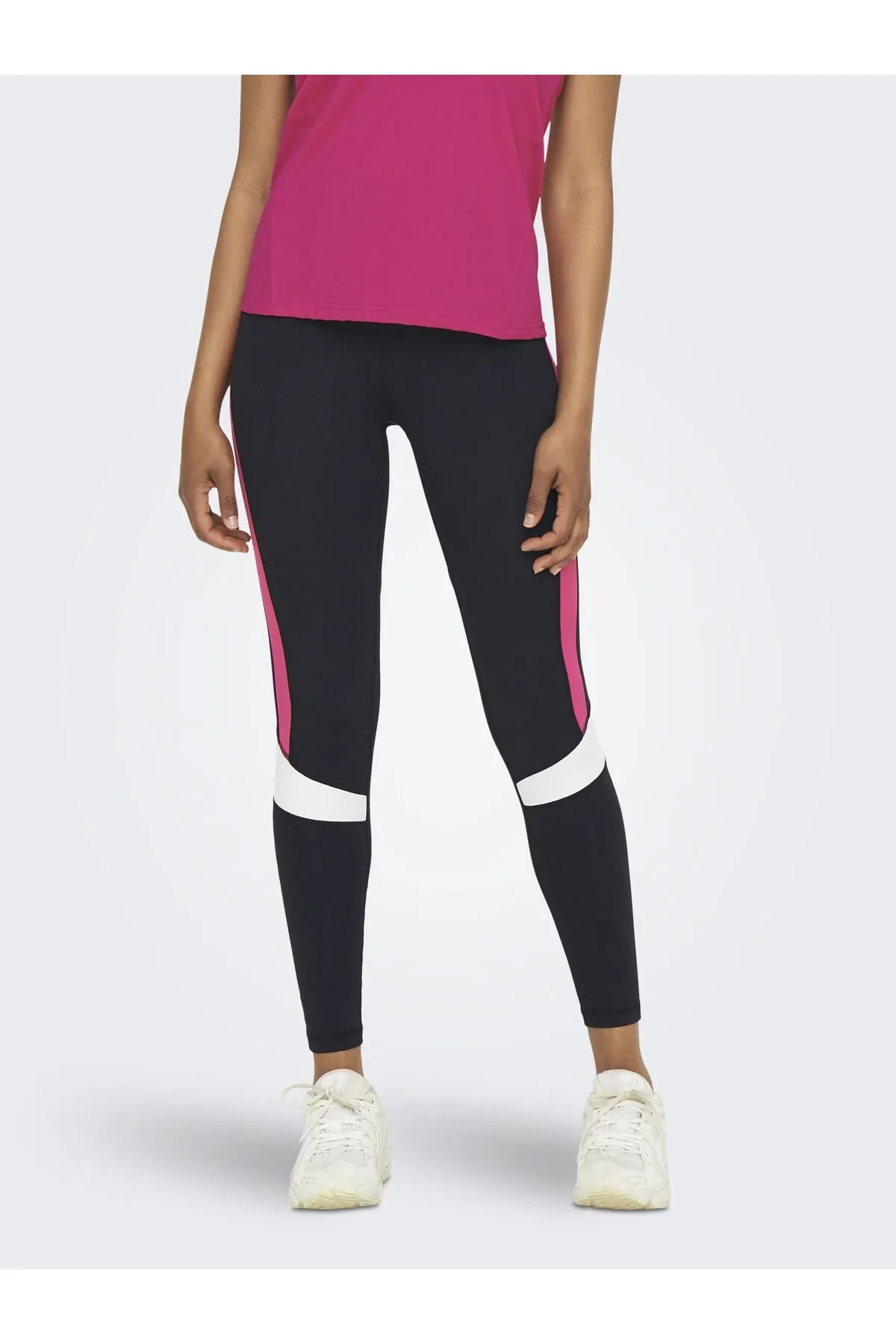 Only Play  Sport-Leggings - Schwarz - Mittlerer Bund