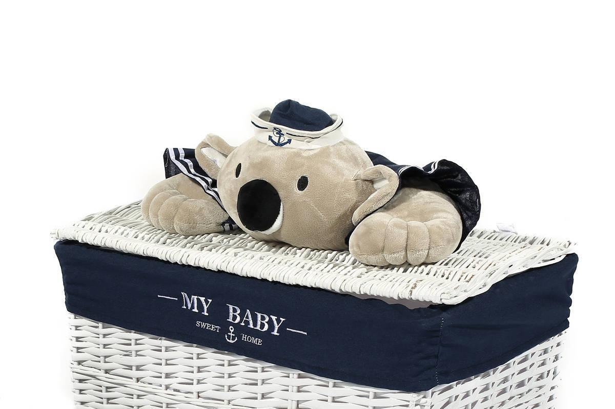 Kayoom Korb-Set Koala 200 Blau / Weiß