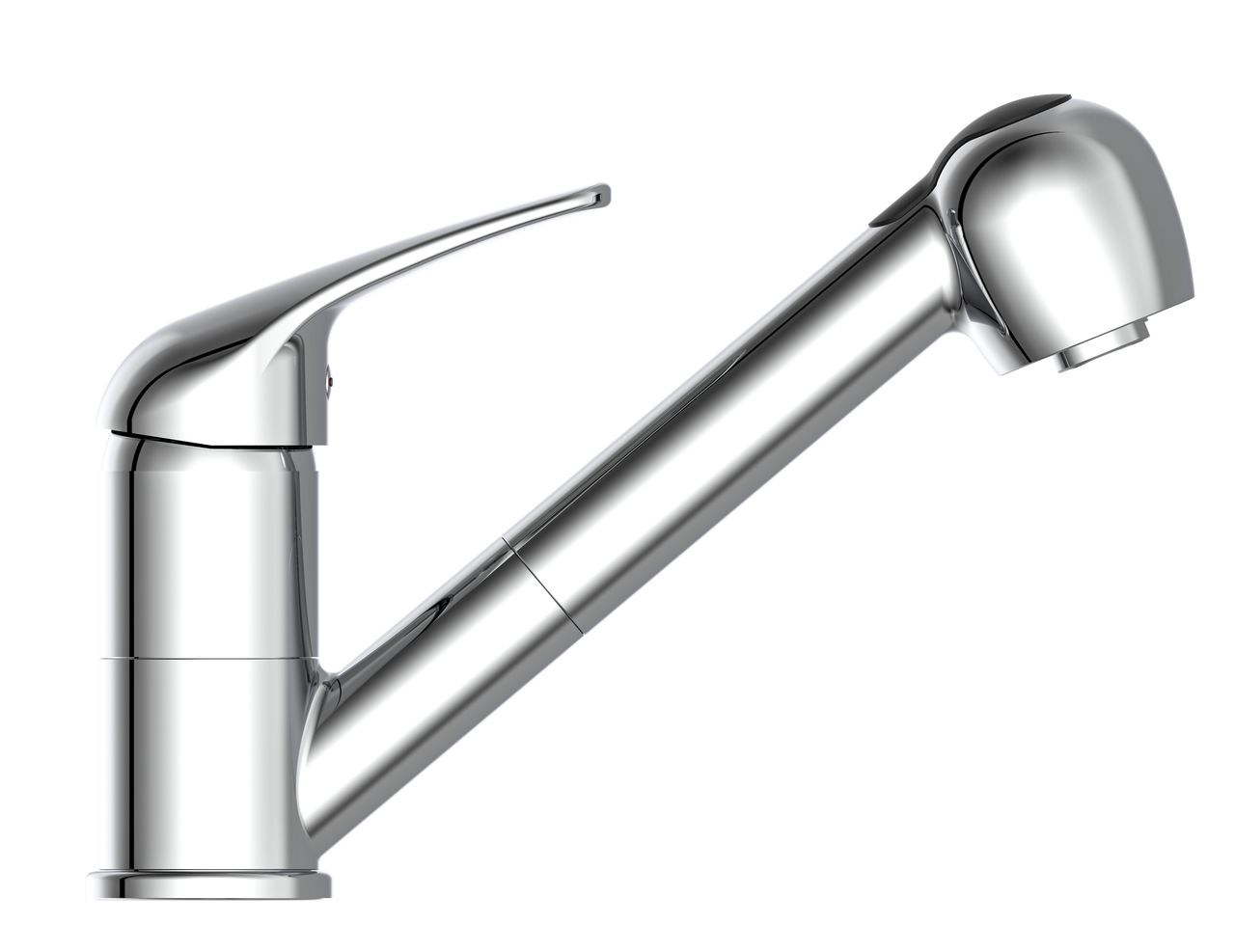 Schütte Küchenarmatur SUPRA mit Geschirrbrause, Chrom
