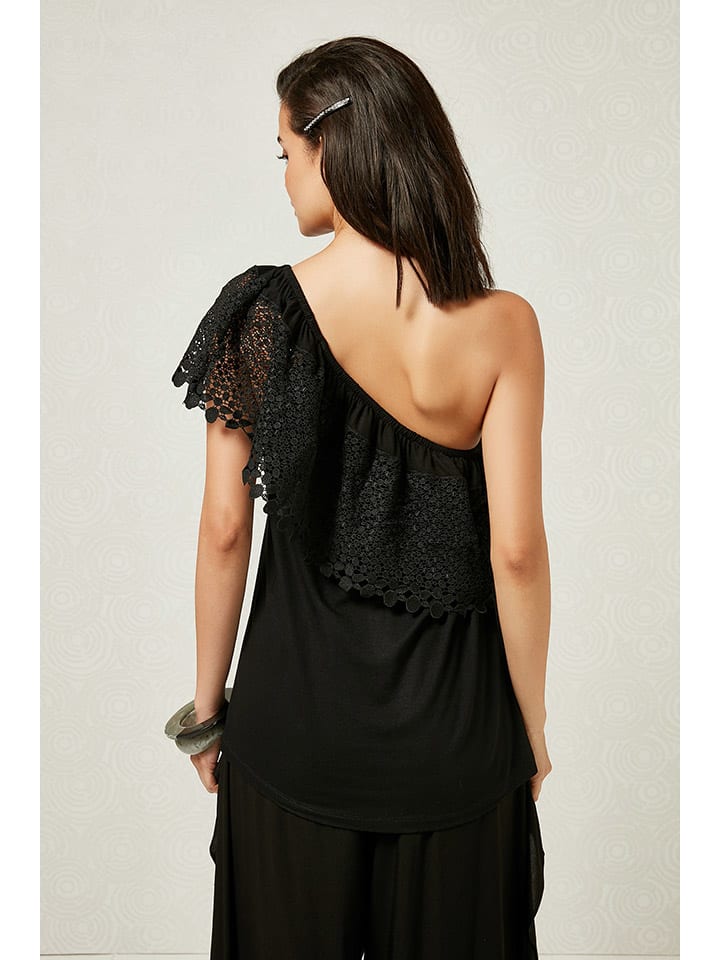 So You Bluse in Schwarz günstig kaufen