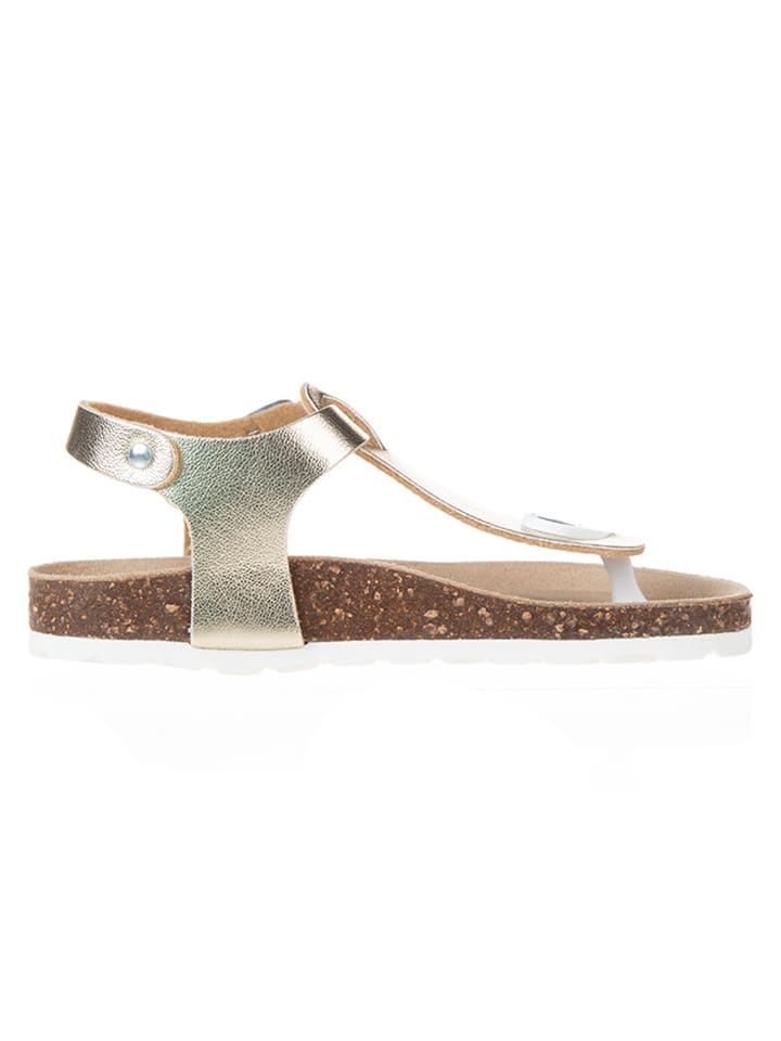 BIO PINGÜIN Sandalen in Gold günstig kaufen