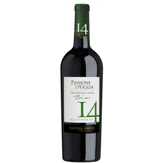 Contessa Marina Bio Passione di Puglia Rosso 14 IGT 0,75L