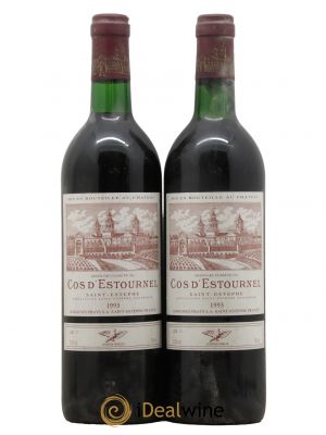 Cos d'Estournel 2ème Grand Cru Classé  1993 - Lot de 2 Bouteilles