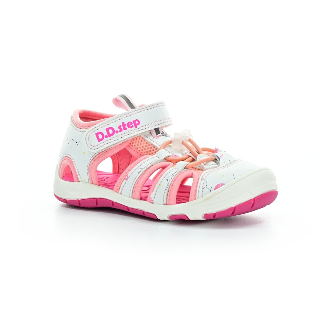 D.D.Step G065-41329E weiße Barfußsandalen