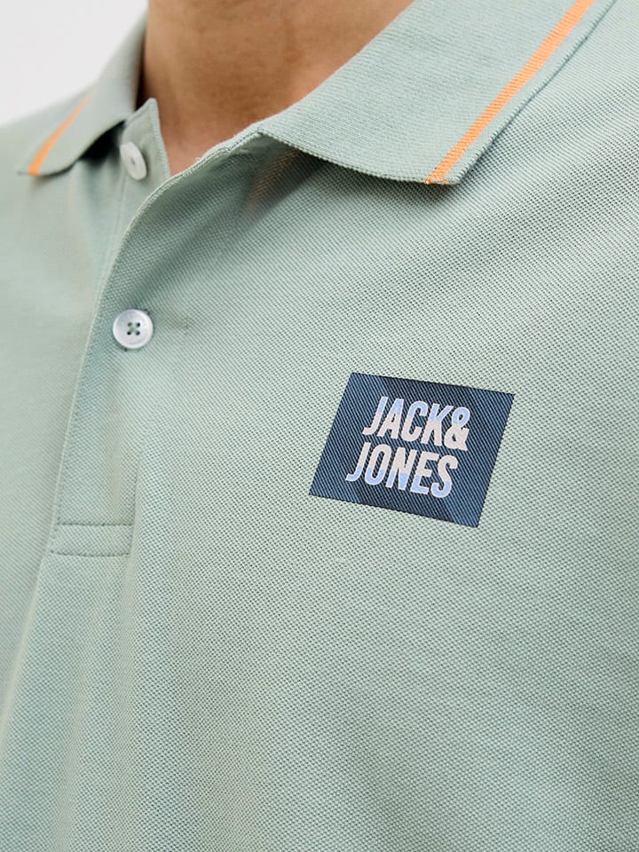 Jack & Jones Poloshirt in Grün günstig kaufen