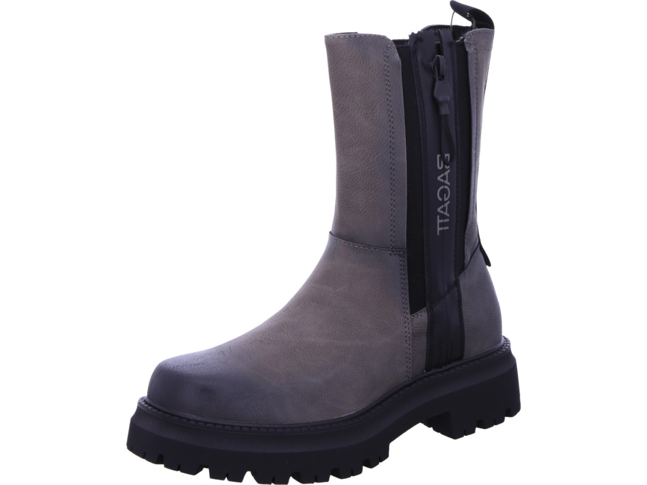 BUGATTI Schnür-Stiefeletten grau Carley