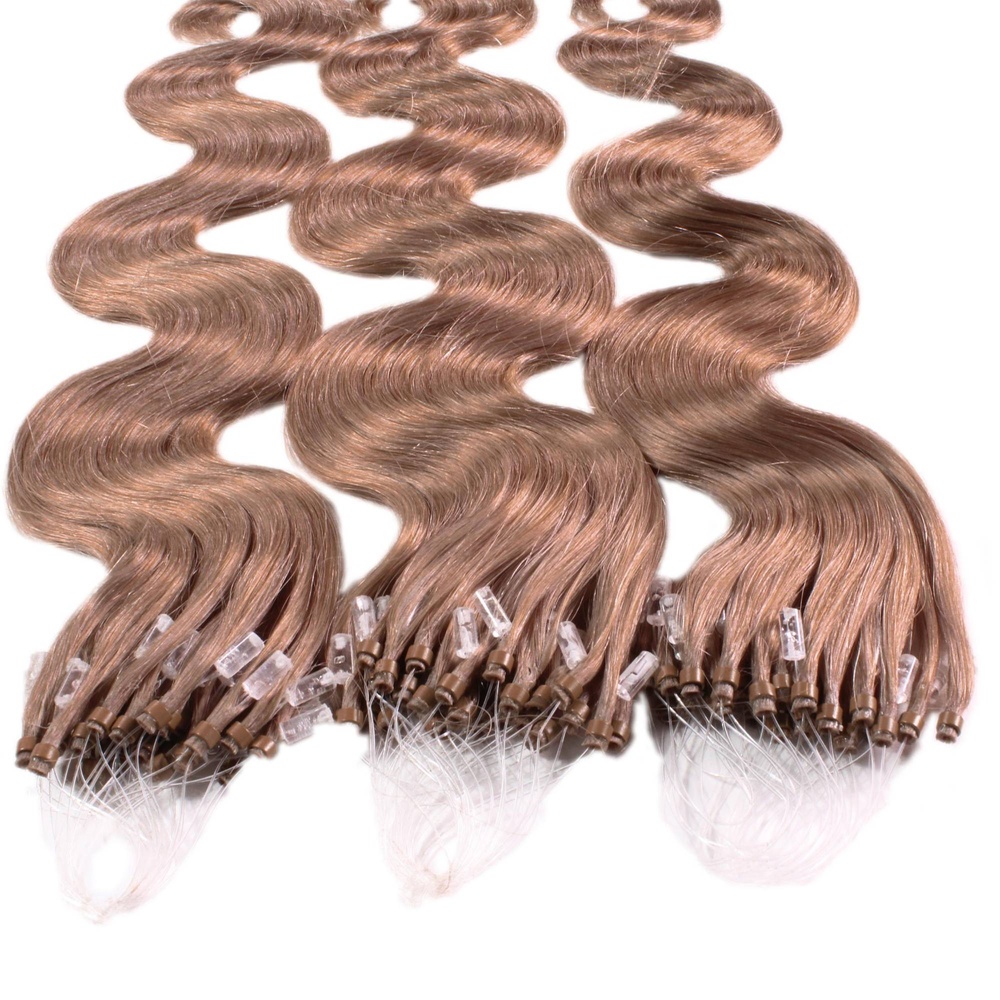 hair2heart Extensions à froid cheveux naturels #10 blond balayage 0.5g extensions