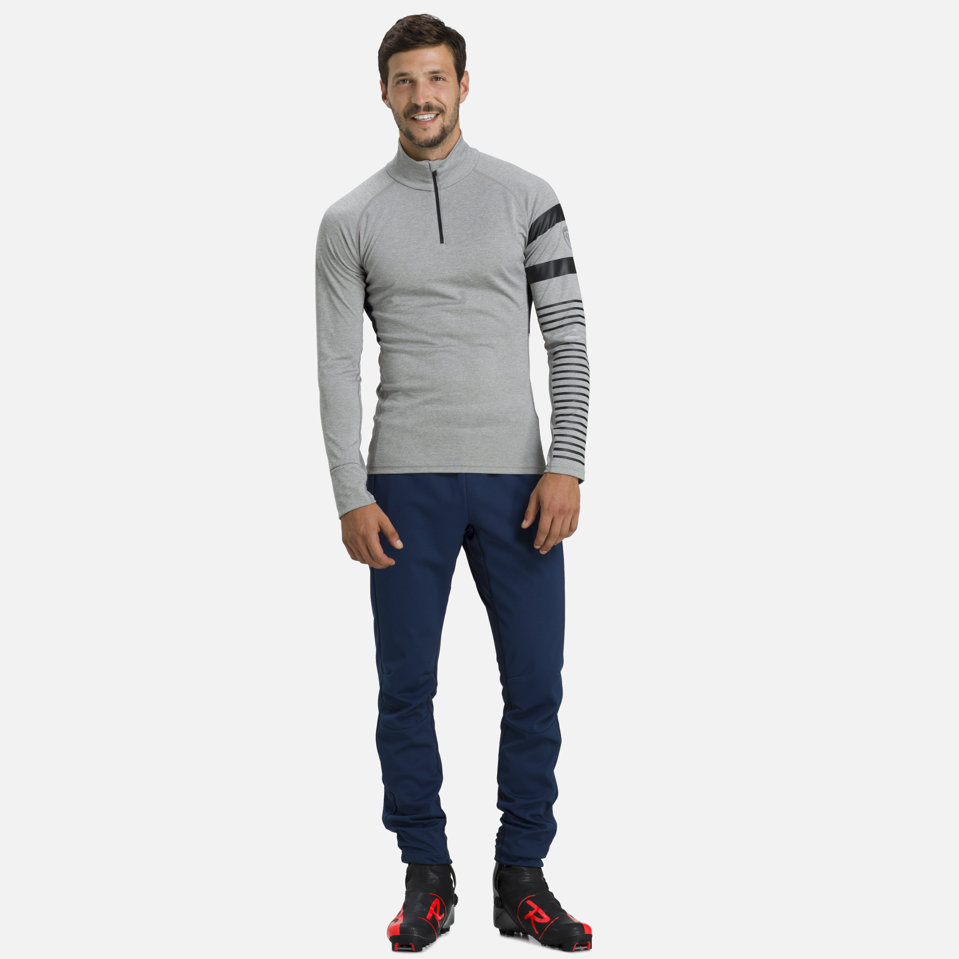 Sous-vêtement 1/2 Zip Poursuite Homme