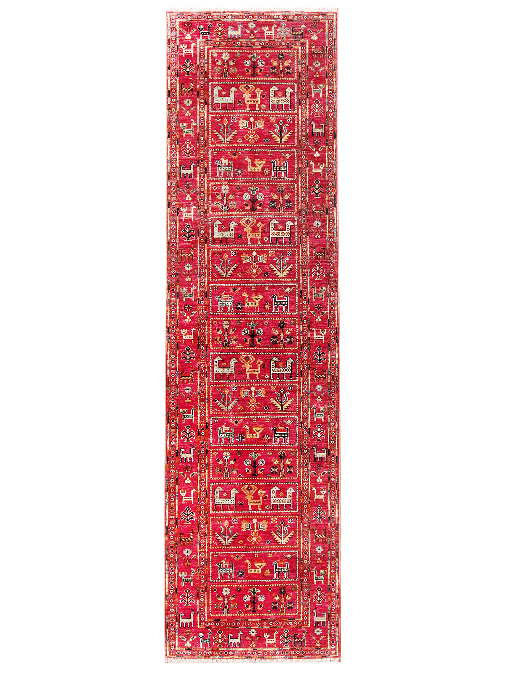 Chobi Schal ca. 82 x 297 cm, Unikat / Einzelstück