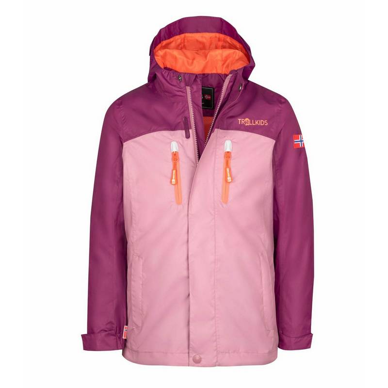 Trollkids Nusfjord Regenjacke Kinder