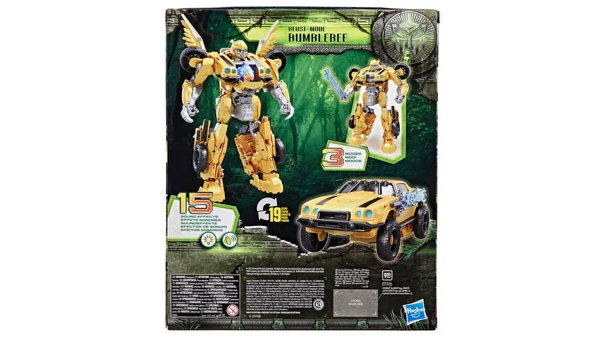 Hasbro - Transformers: Aufstieg der Bestien Beast-Mode Bumblebee