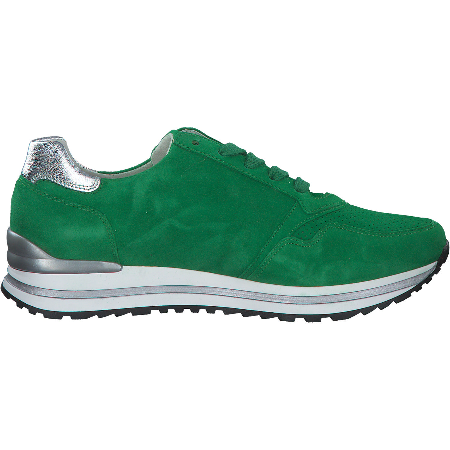 Gabor 26.528, Sneakers Low, Damen, verde/silber (pf)