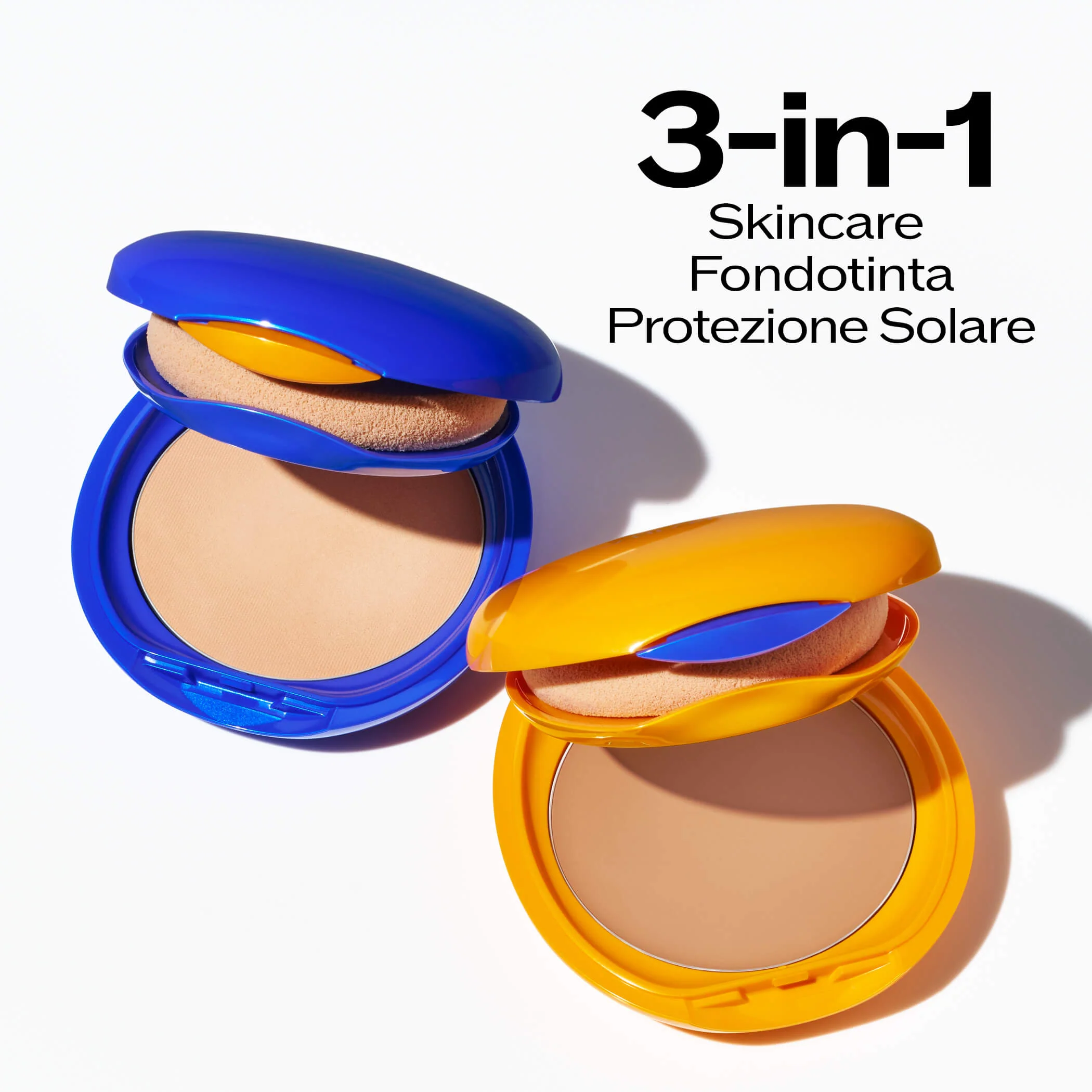 Recharge de fond de teint compact protecteur UV SPF30 - Maquillage solaire visage, fond de teint compact, fond de teint poudre