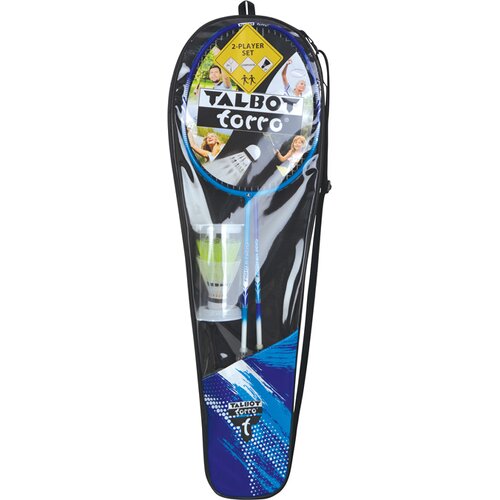 BADMINTONSET TALBOT TORRO PREMIUM BADMINTON-SET 2-FIGHTER PRO, 2 GRAPHIT-COMPOSITE SCHL