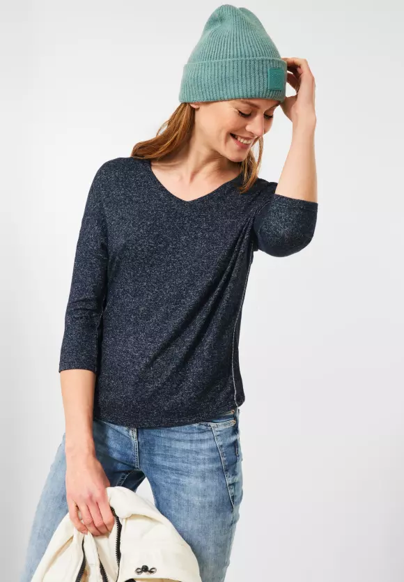 CECIL Shirt in Multicolour Melange