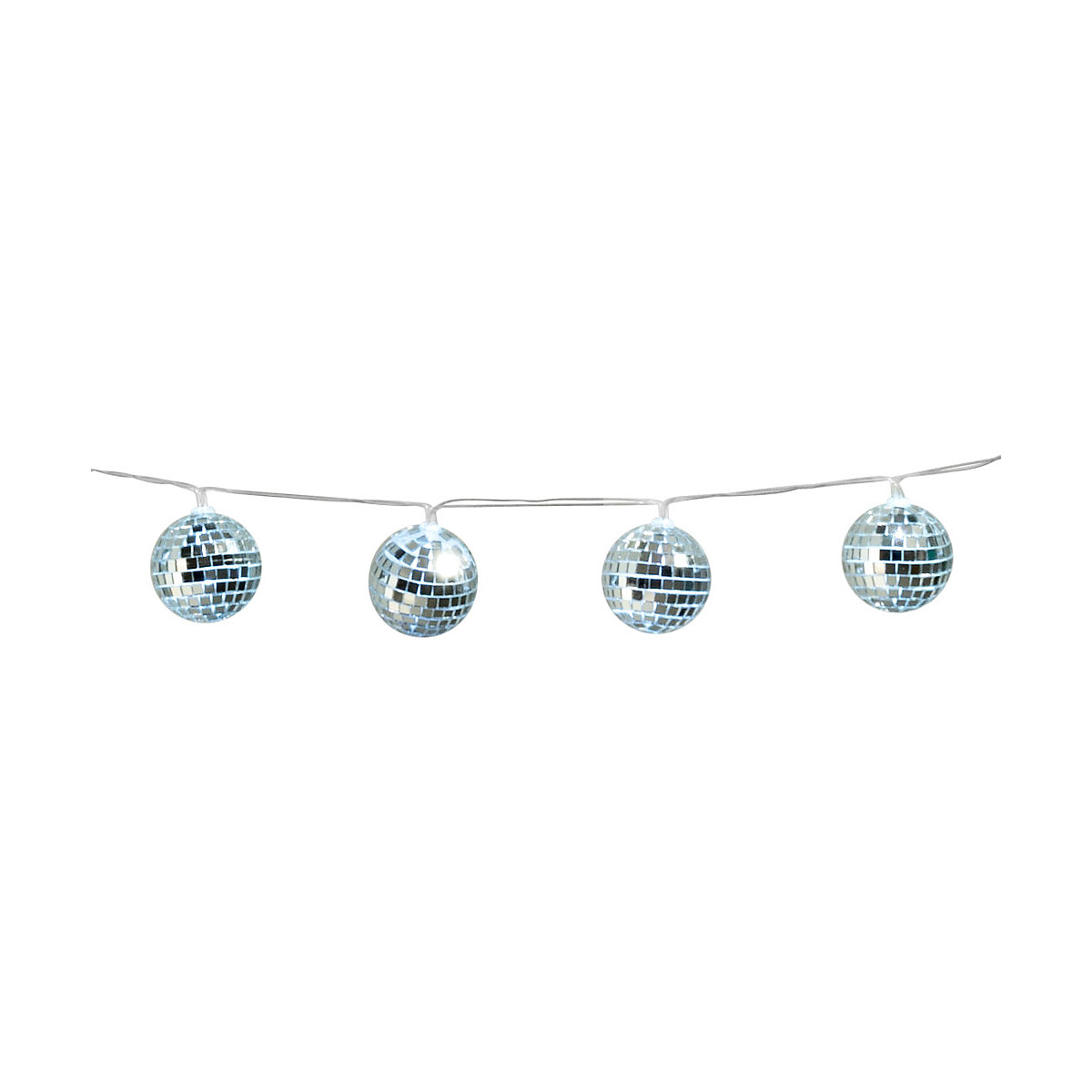 LED Lichterkette Discoball, indoor, 1,4 m