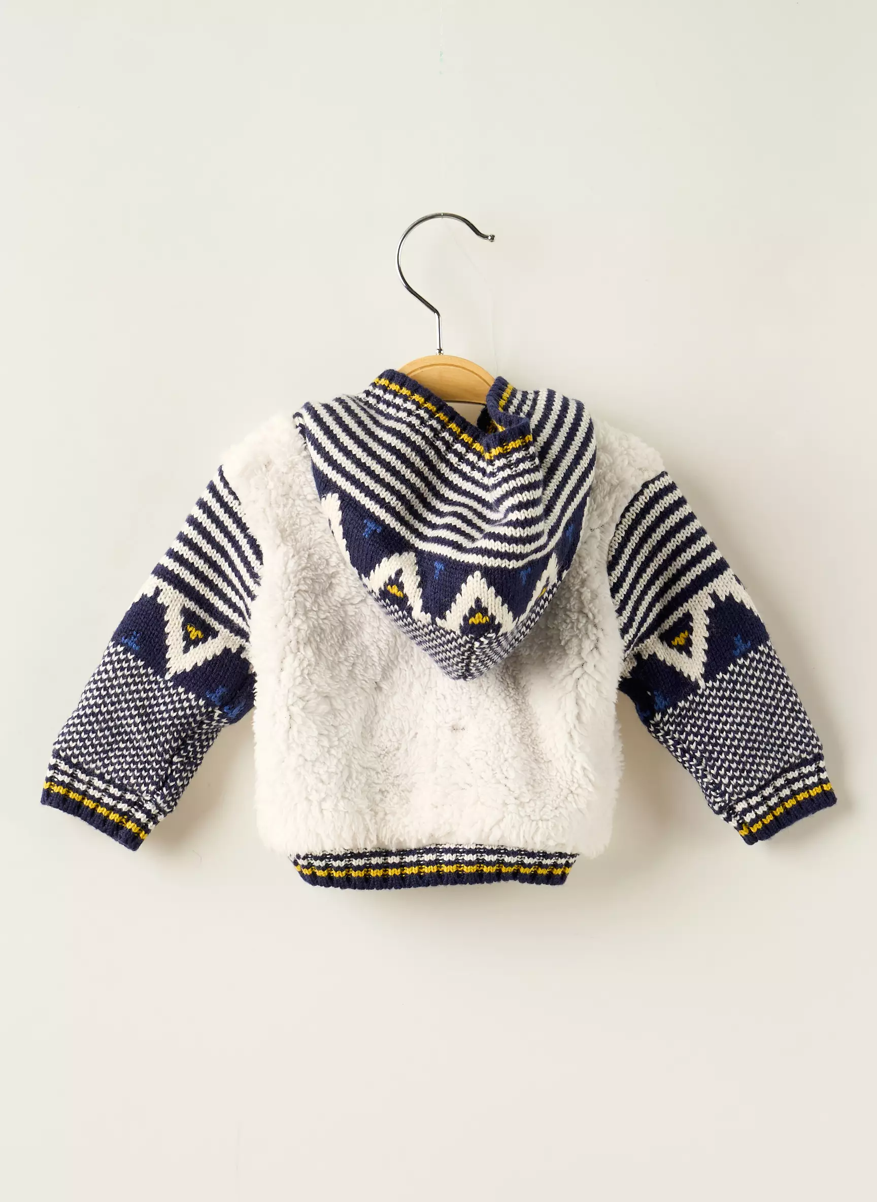 Catimini Grosse Maille Garcon couleur blanc