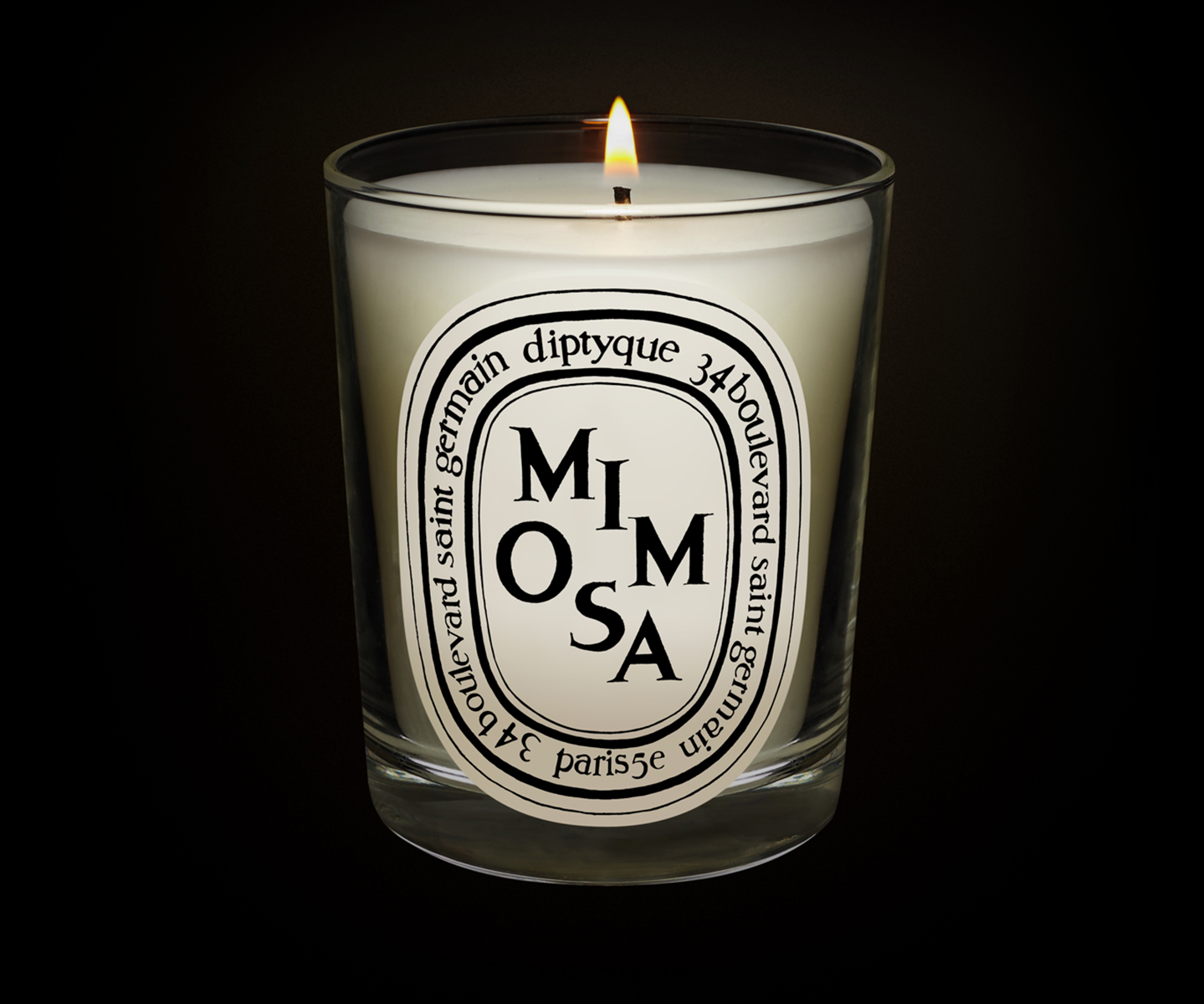 Mimosa - Bougie modèle classique