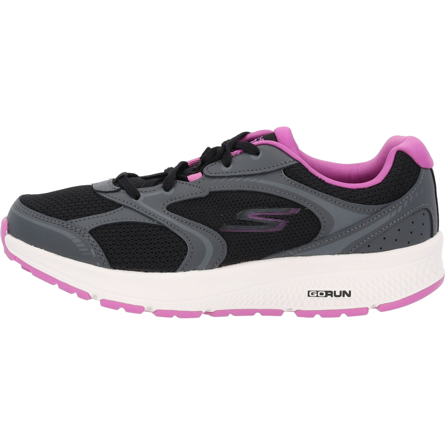 Skechers 128280, Sneakers Low, Damen, black/purple
