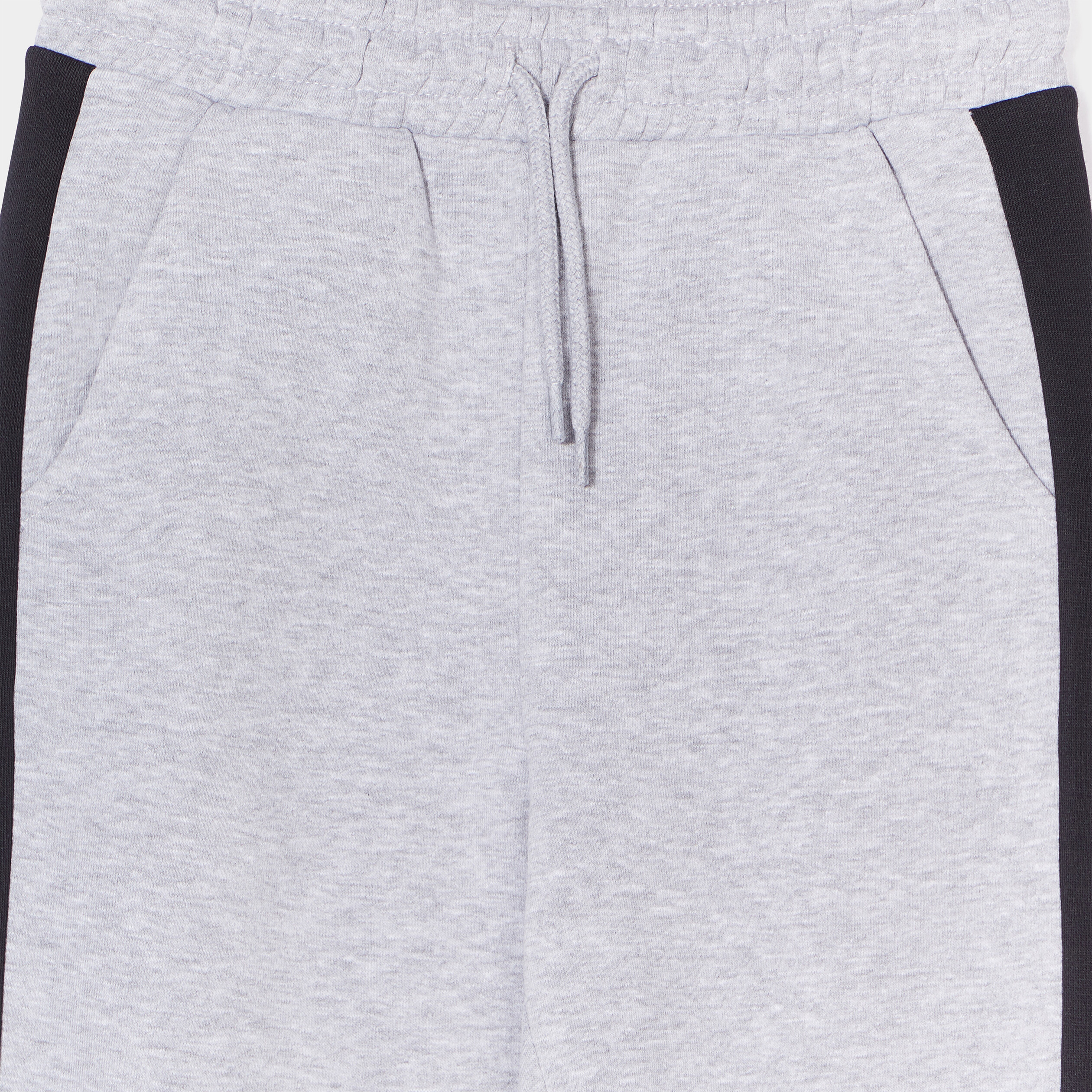 Pantalon jogging molleton gris clair garçon | La Halle