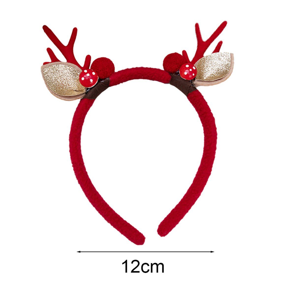 ZmdecQna Haarband Weihnachts Haarreif für Kinder/Mädchen/Damen/Weihnachten Party