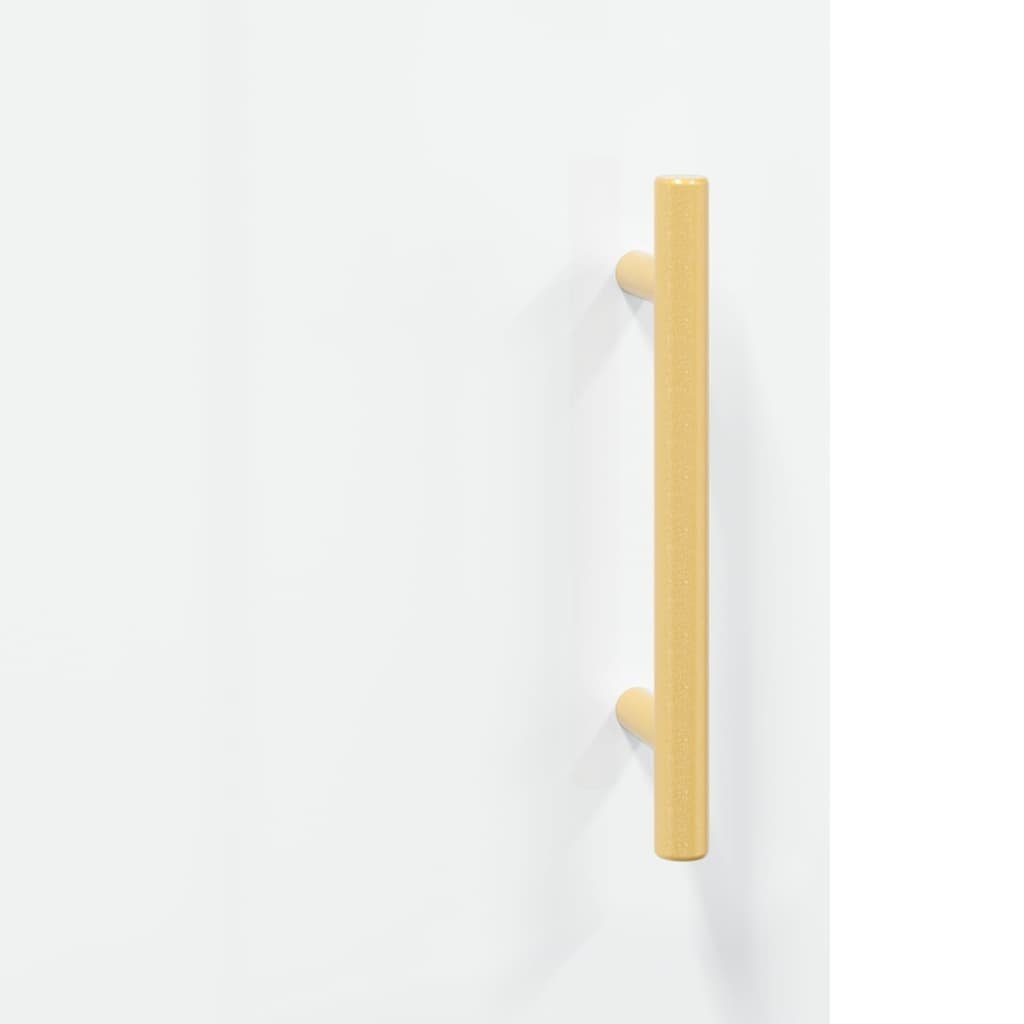 vidaXL Sideboard Sideboard Hochglanz-Weiß 69,5x34x90 cm Holzwerkstoff (1 St)