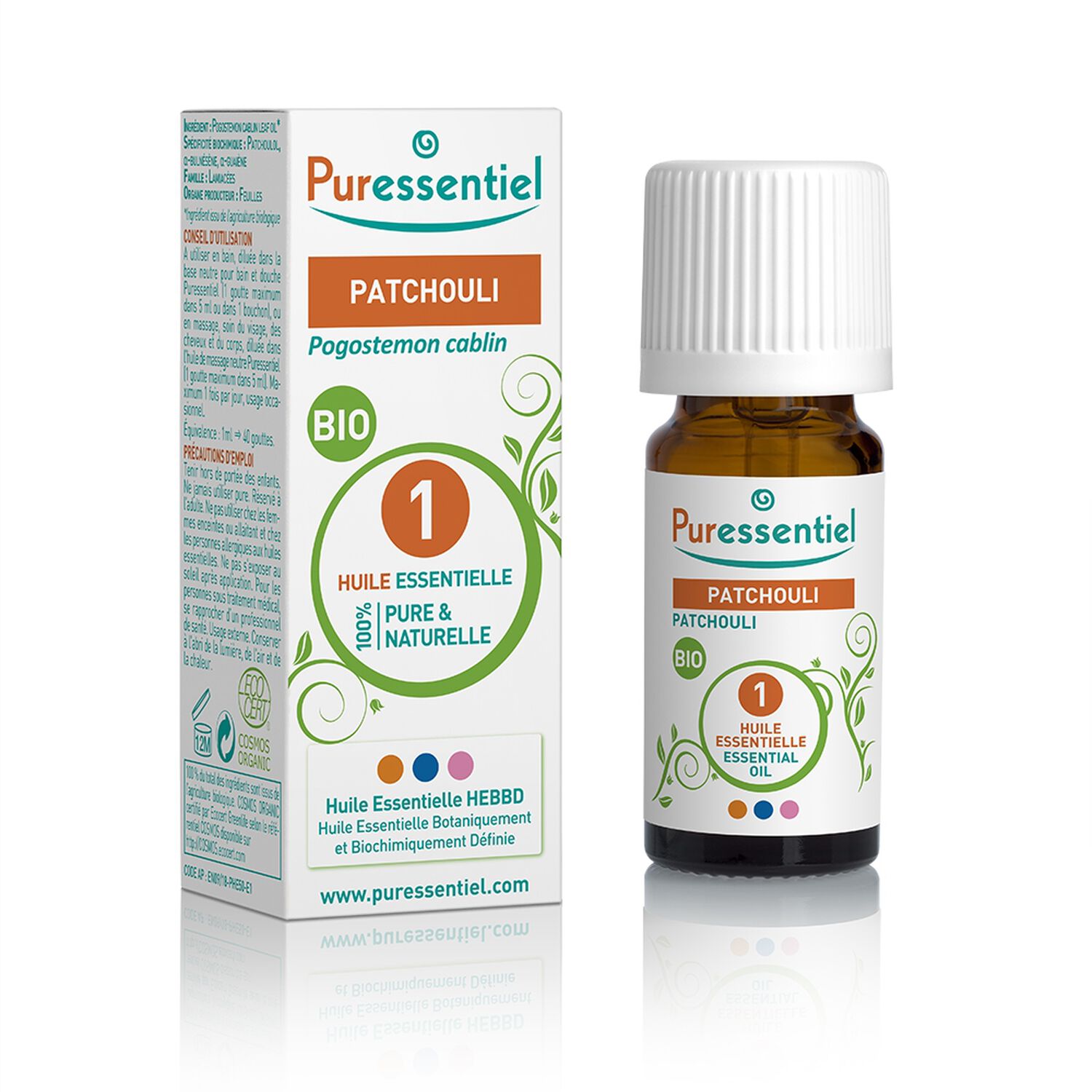 Puressentiel Huile Essentielle Patchouli Bio 5 ml