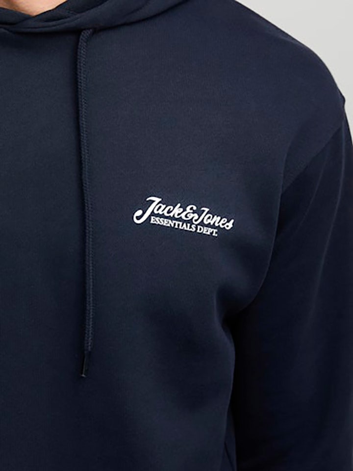 Jack & Jones Hoodie in Dunkelblau günstig kaufen