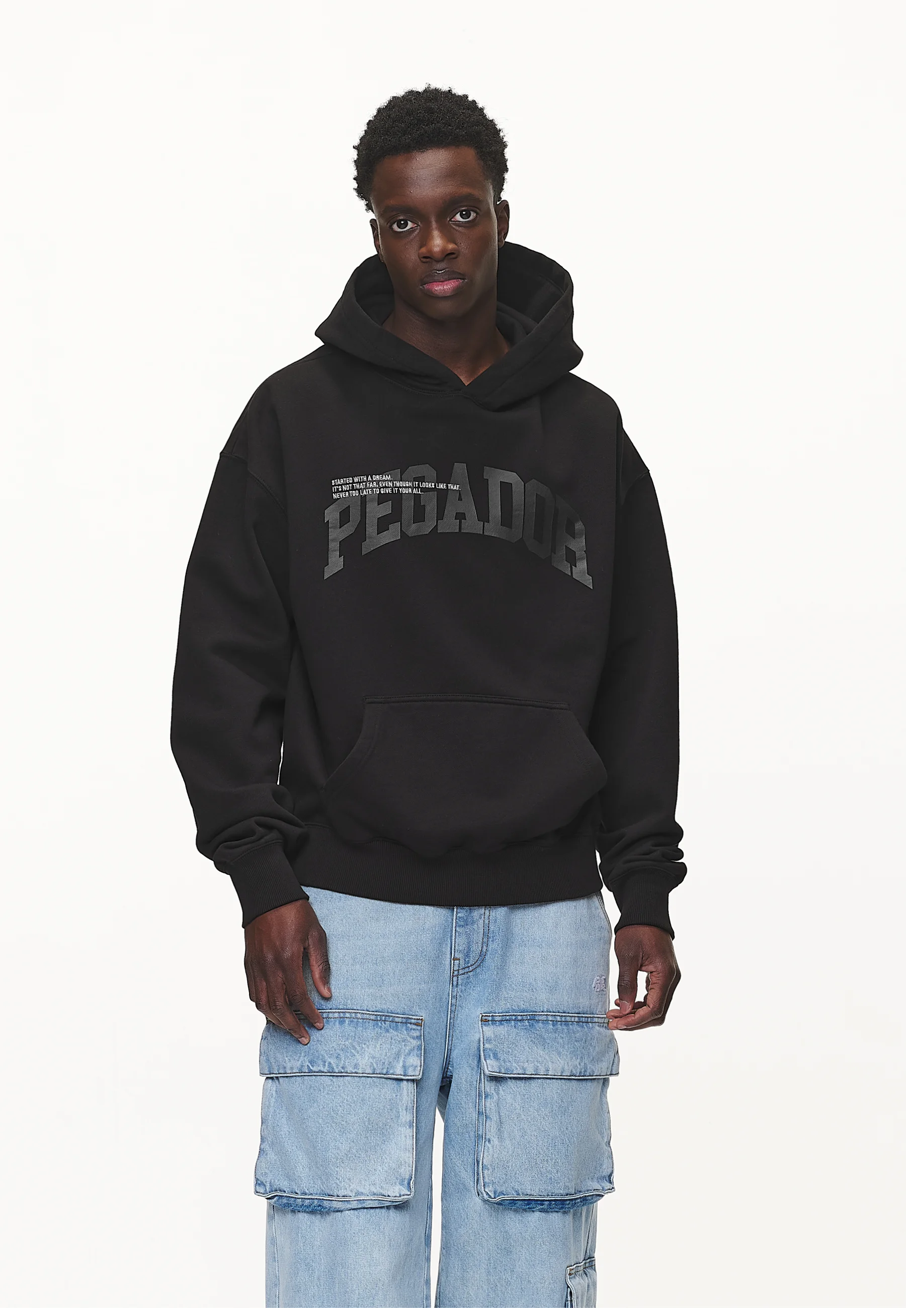 Sudadera con capucha extragrande Pegador Gilford