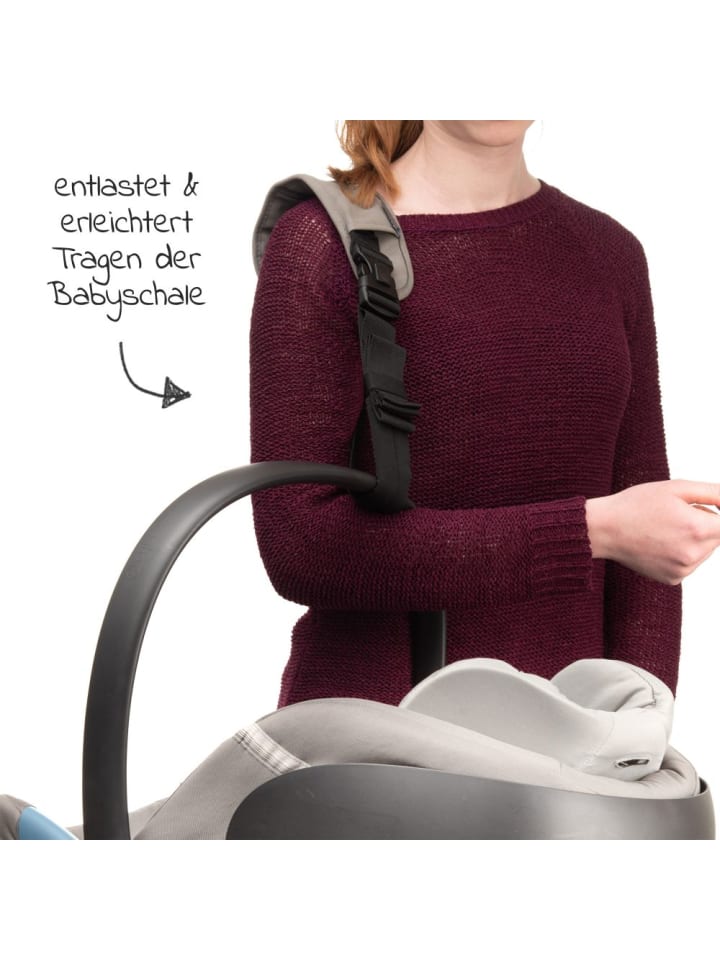 Zamboo Tragegurt für Babyschale - Grau günstig kaufen onesize