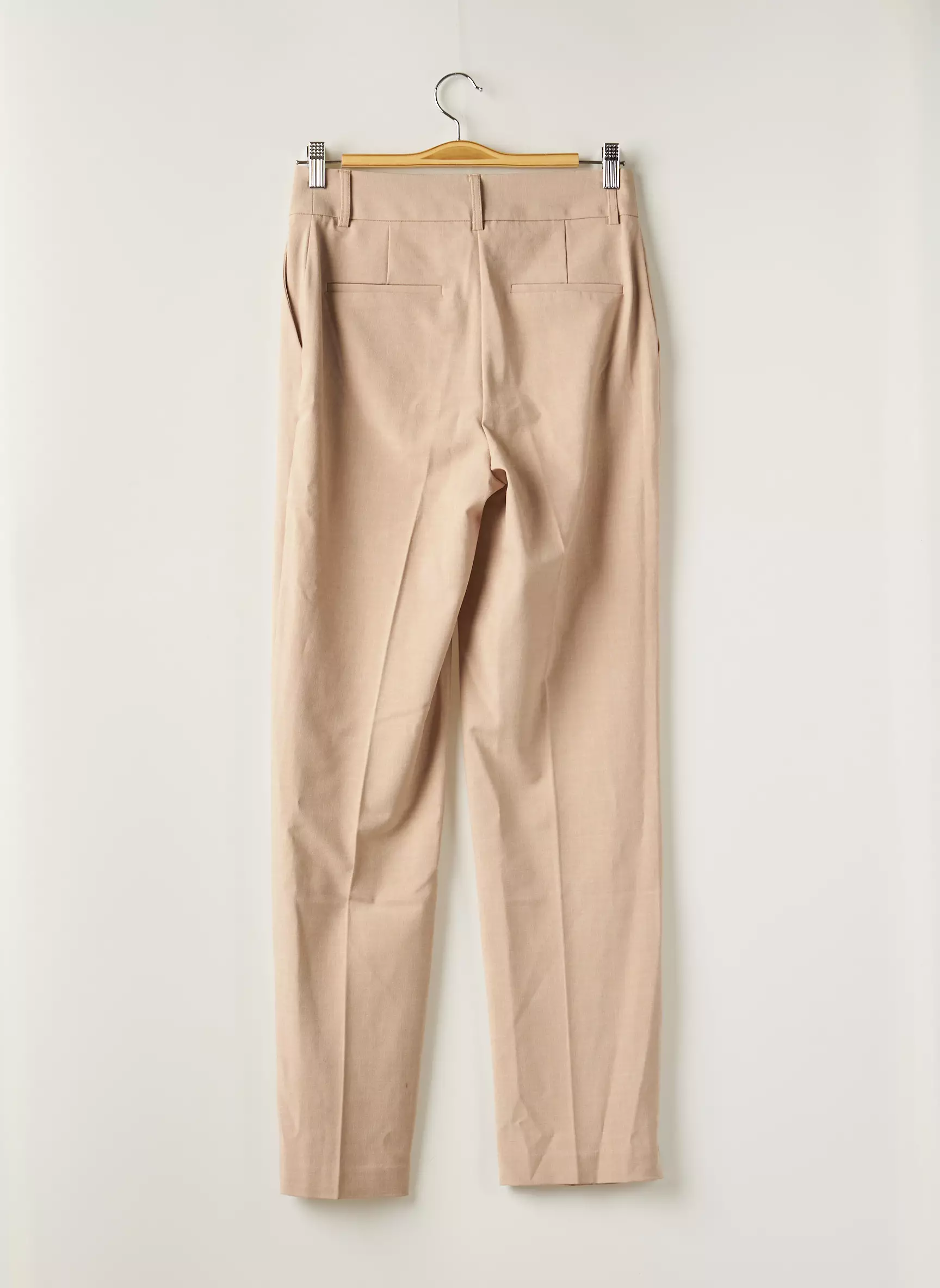 Na Kd Pantalons Droits Femme couleur beige