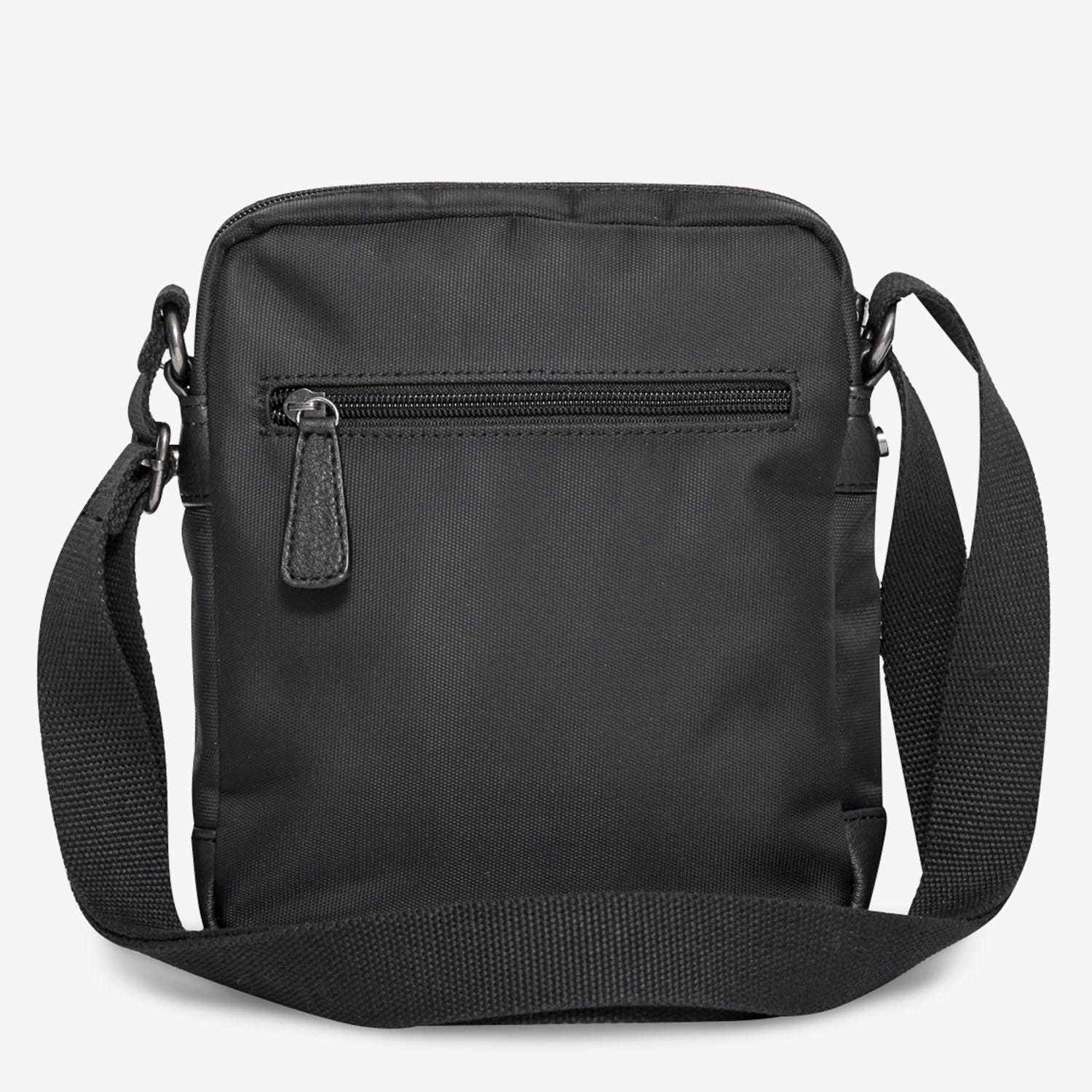 Sac bandoulière noir homme