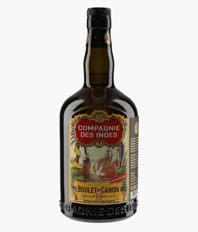 Rhum Boulet de Canon 12 N.V.LA COMPAGNIE DES INDES