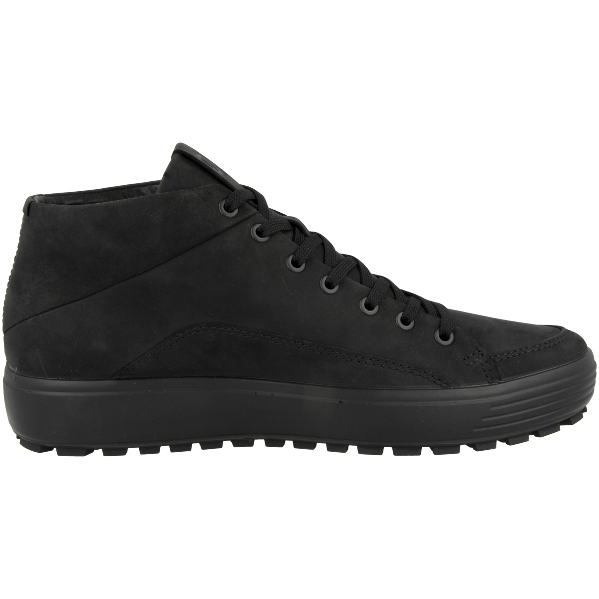 Ecco Soft 7 Tred Schnürschuhe schwarz