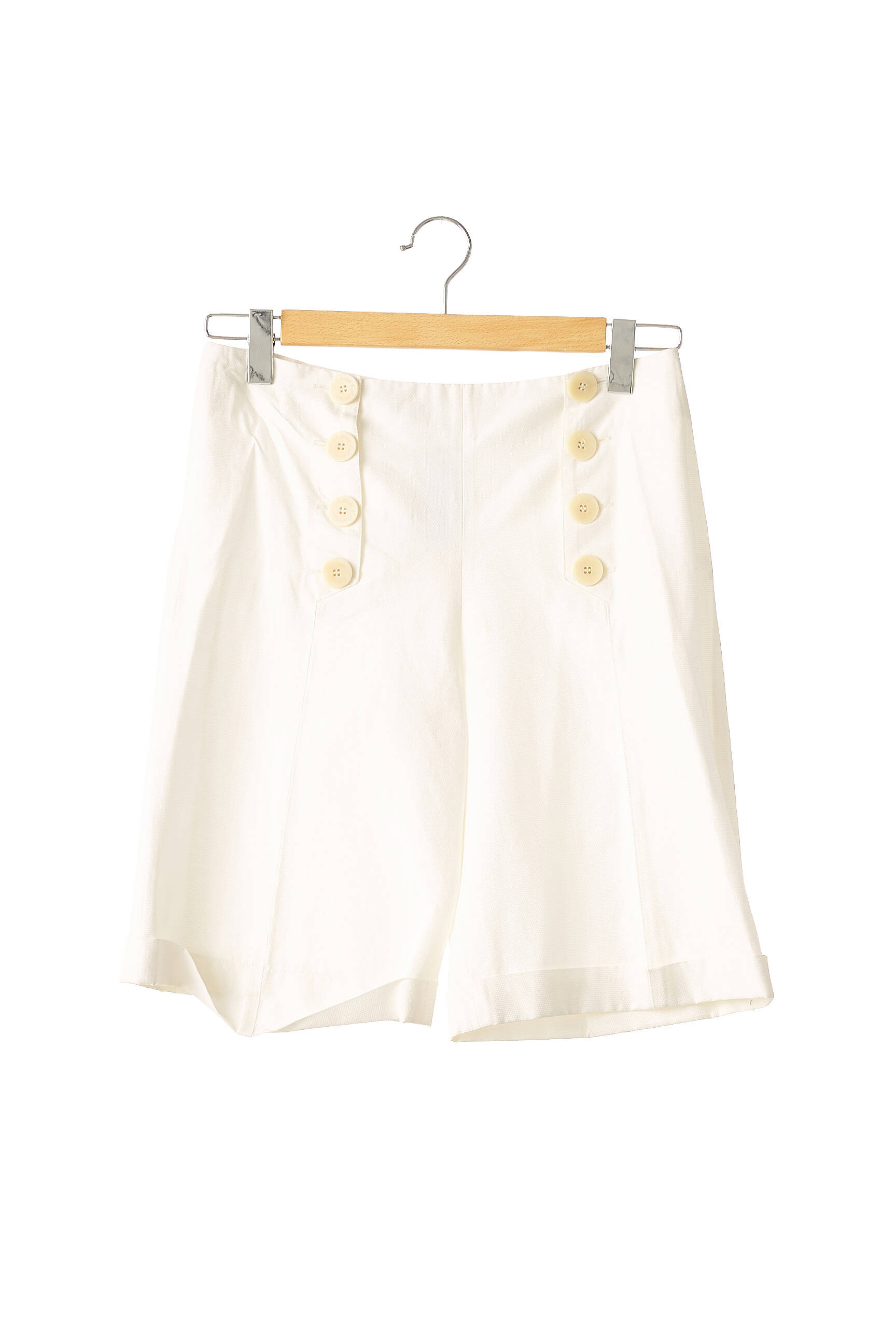 Lil Pour L Autre Bermudas Femme couleur beige
