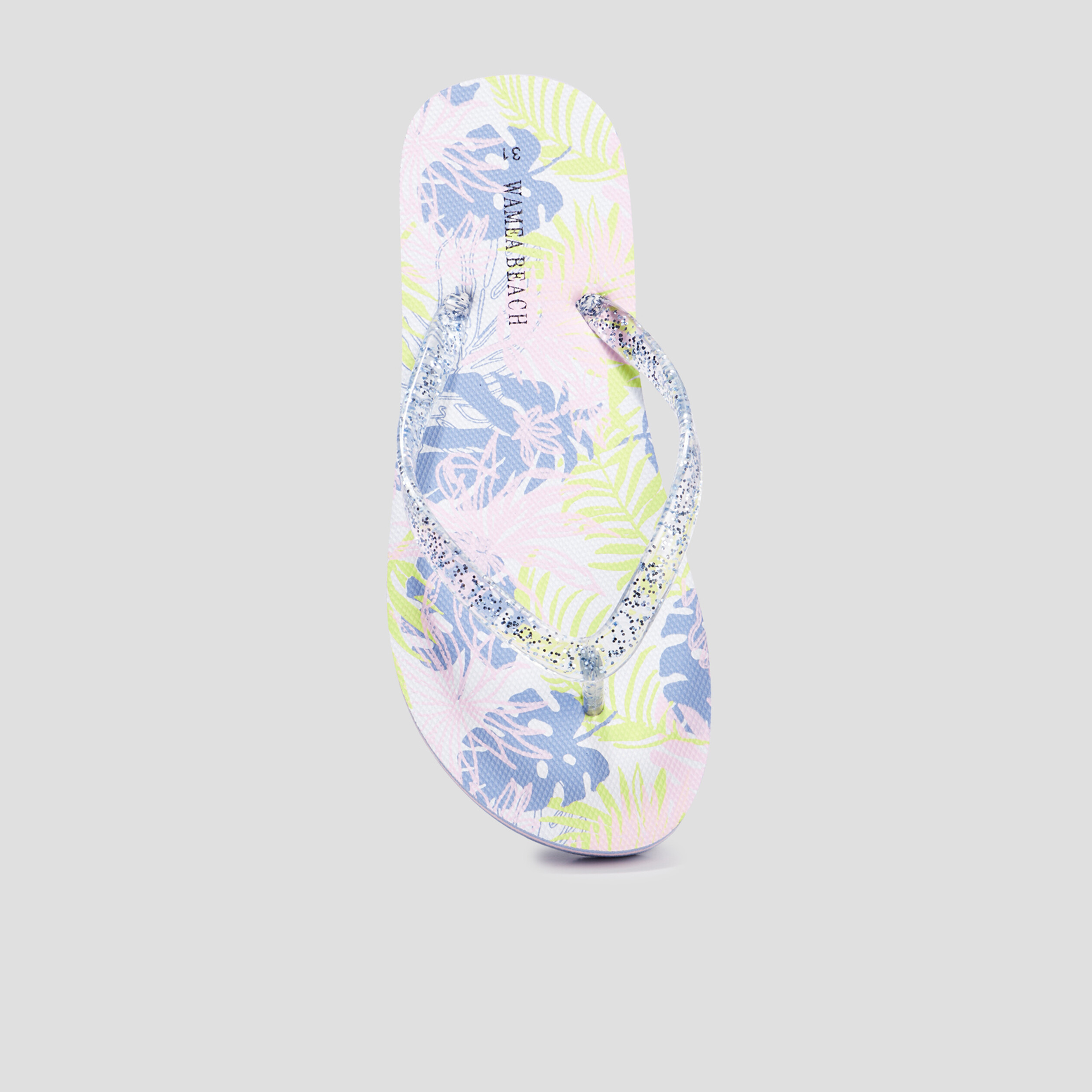 Tongs détails pailletés Wamea Beach multicolore fille | La Halle