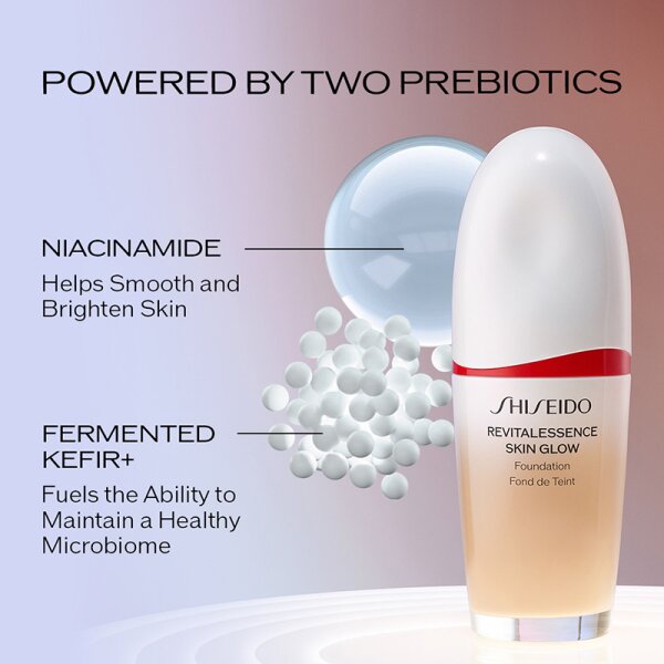 Shiseido Revitalessence Skin Glow Flüssige Foundation