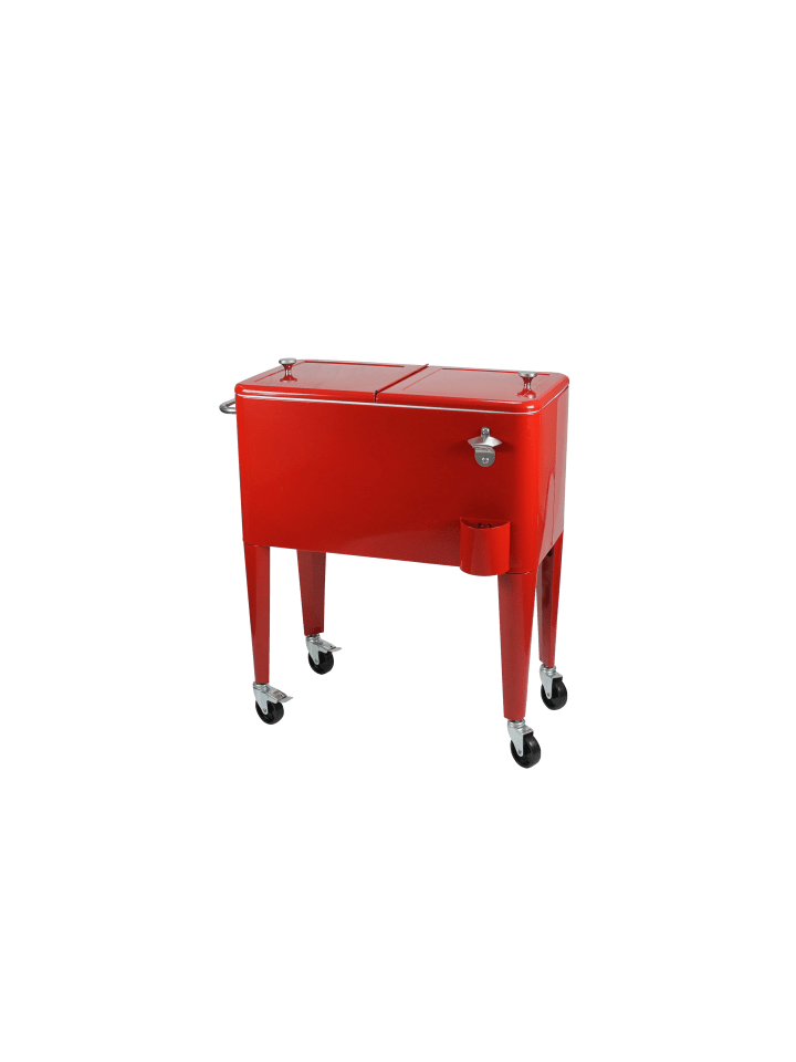 Beachtrekker Kailua Cooler - Kühlbox, Kühlwagen, Getränkekühler, Rot günstig kaufen onesize