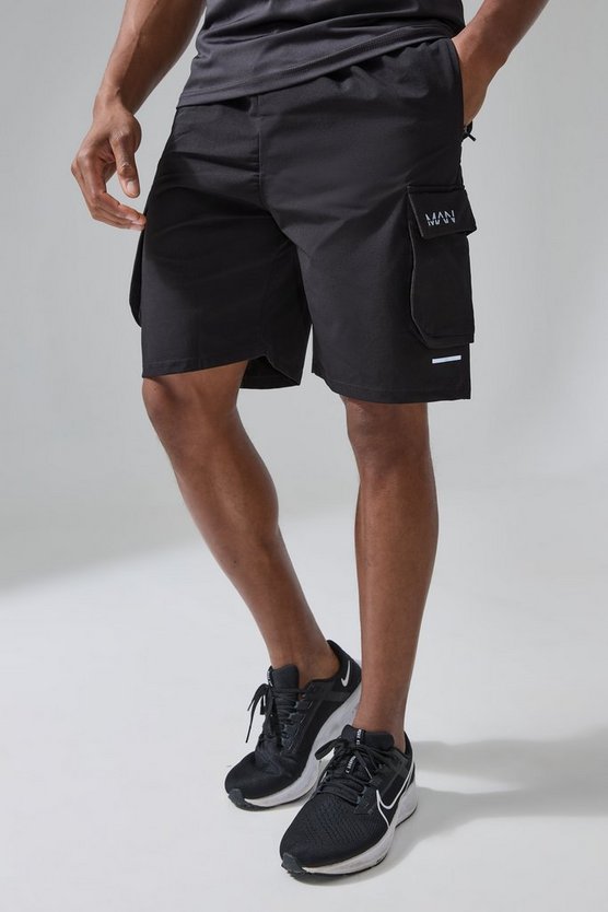 Man Active reflektierende Cargo-Shorts