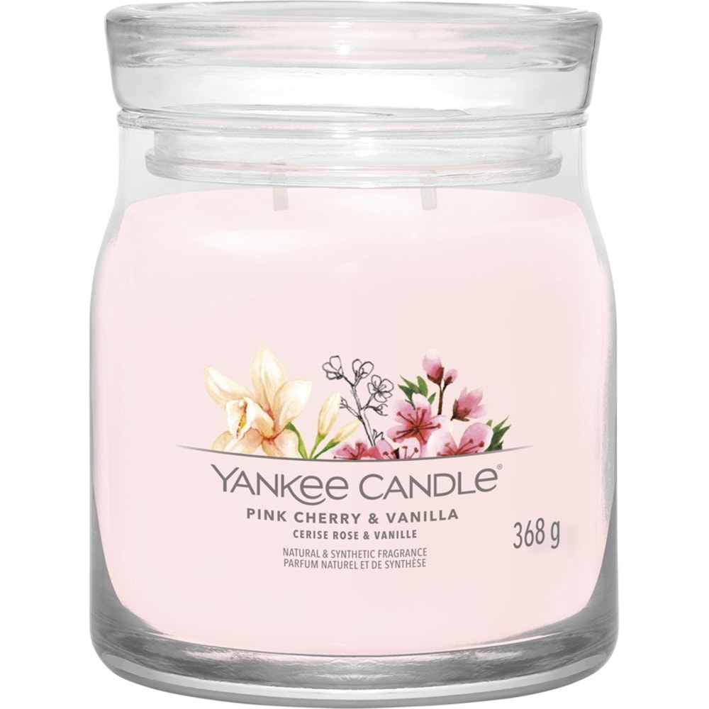 Yankee Candle Bougies parfumées Pink Cherry & Vanilla Bougie