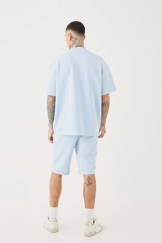 Tall Slim-Fit Scuba Shorts
