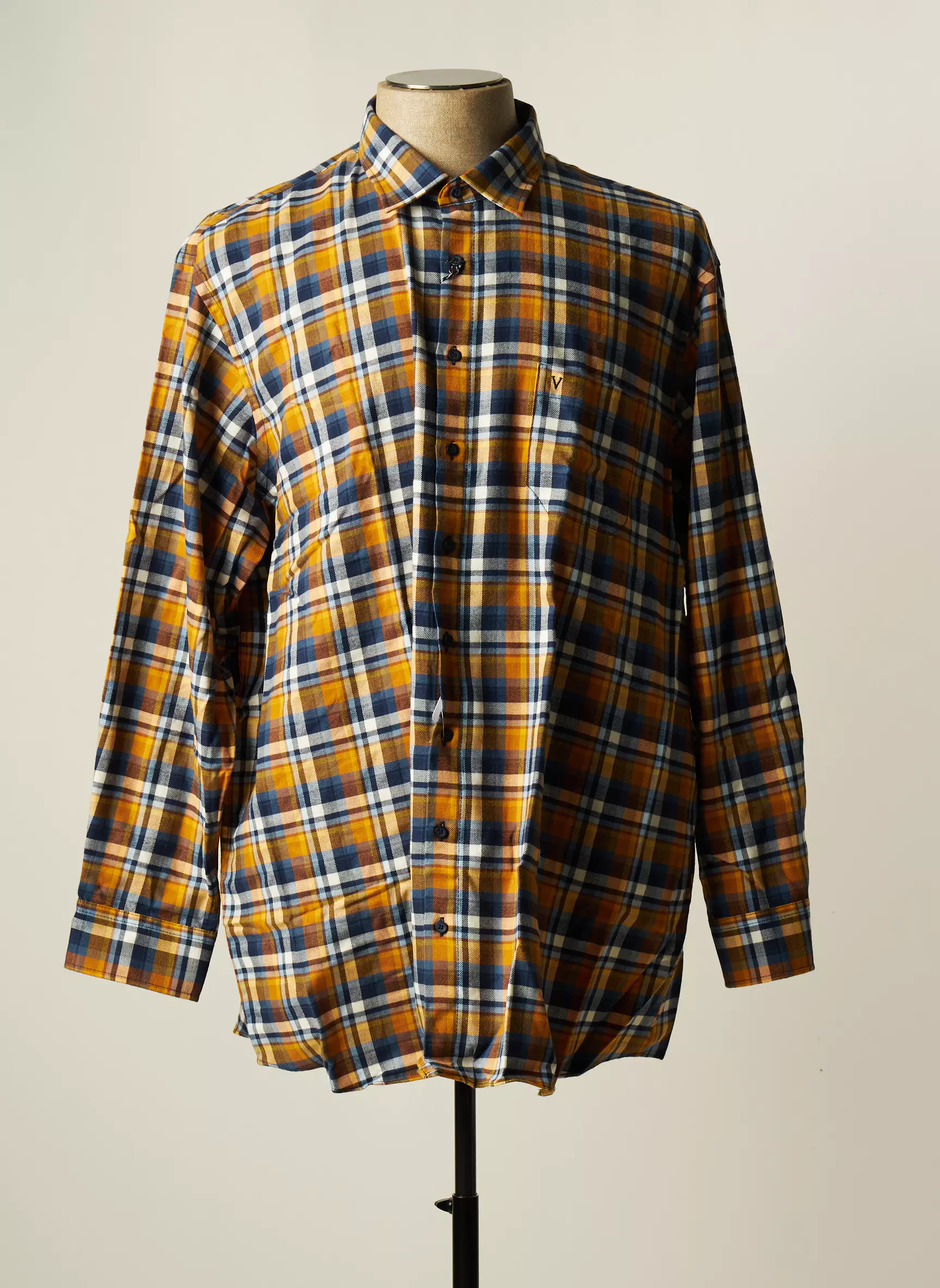 Marvelis Manches Longues Homme couleur jaune