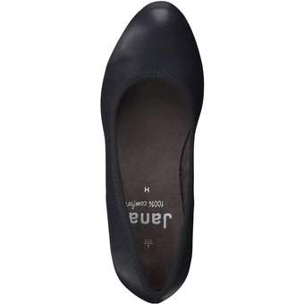 Jana comfort Pumps in blau