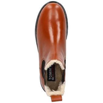 Tommy Hilfiger Warmlined Chelsea Boots in braun