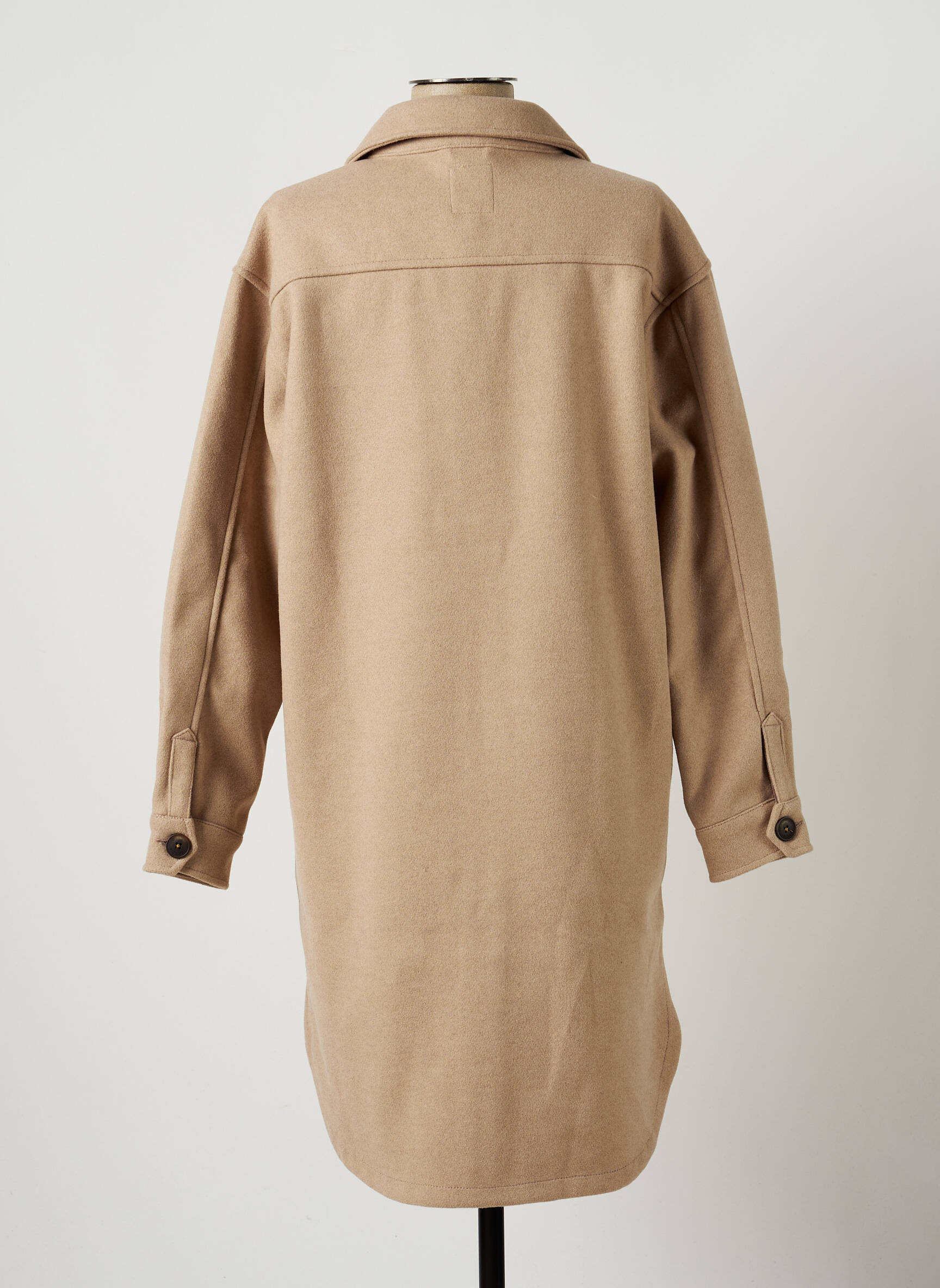 Garcia Manteaux Longs Femme couleur beige