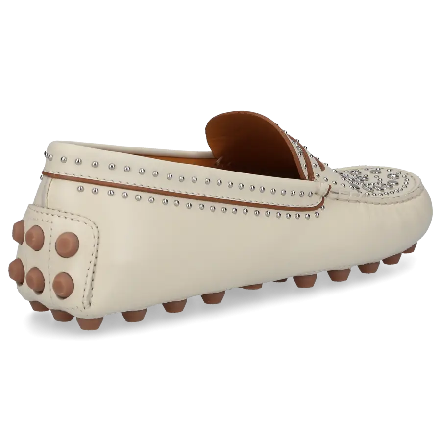 Tod's - Loafer GOMMINOS BUBBLE Kalbsleder - weiß