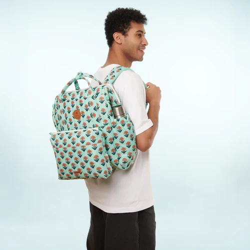 Dakota green diaper bag